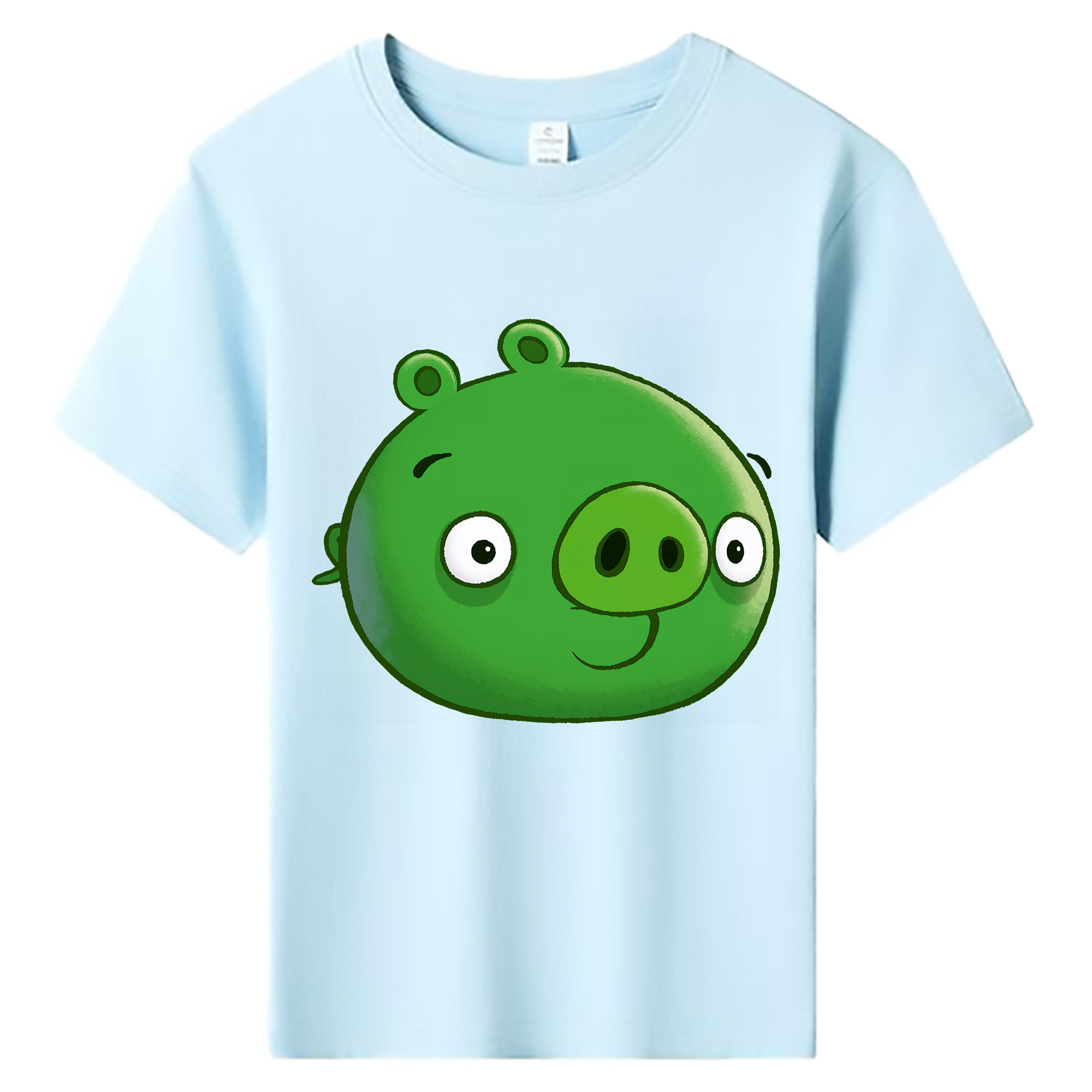 （画像用） Angry Birds アングリーバード 綿100％キッズTシャツ（フロントプリント）